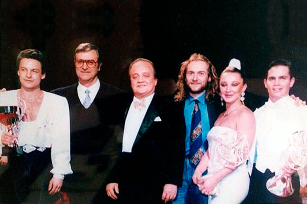 15 Con lo zio Walter Nones e la famiglia Zapashny in occasione del Gran Premio del Circo di Genova (1994)
