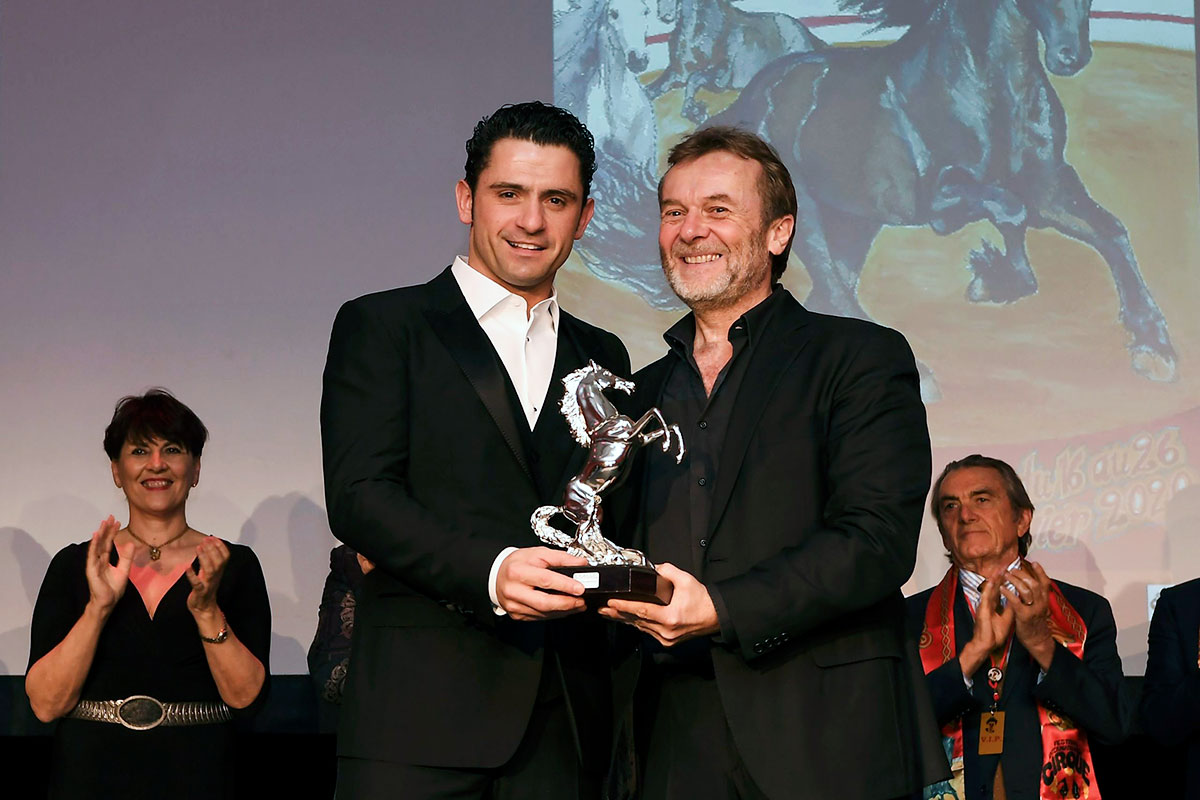Premio Moira Orfei a Mailcol Errani al 44° Festival Internazionale di Monte Carlo