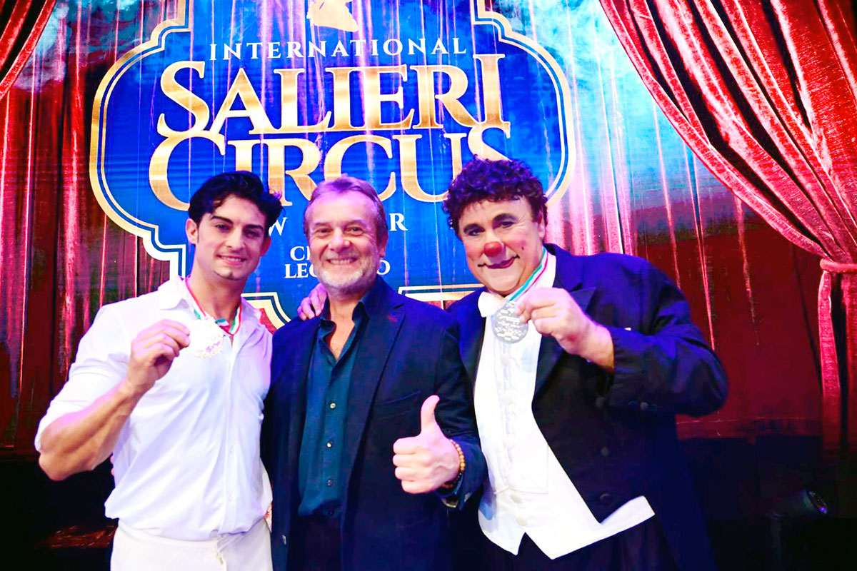 All'International Salieri Circus con Nicol Nicols e David Laroible