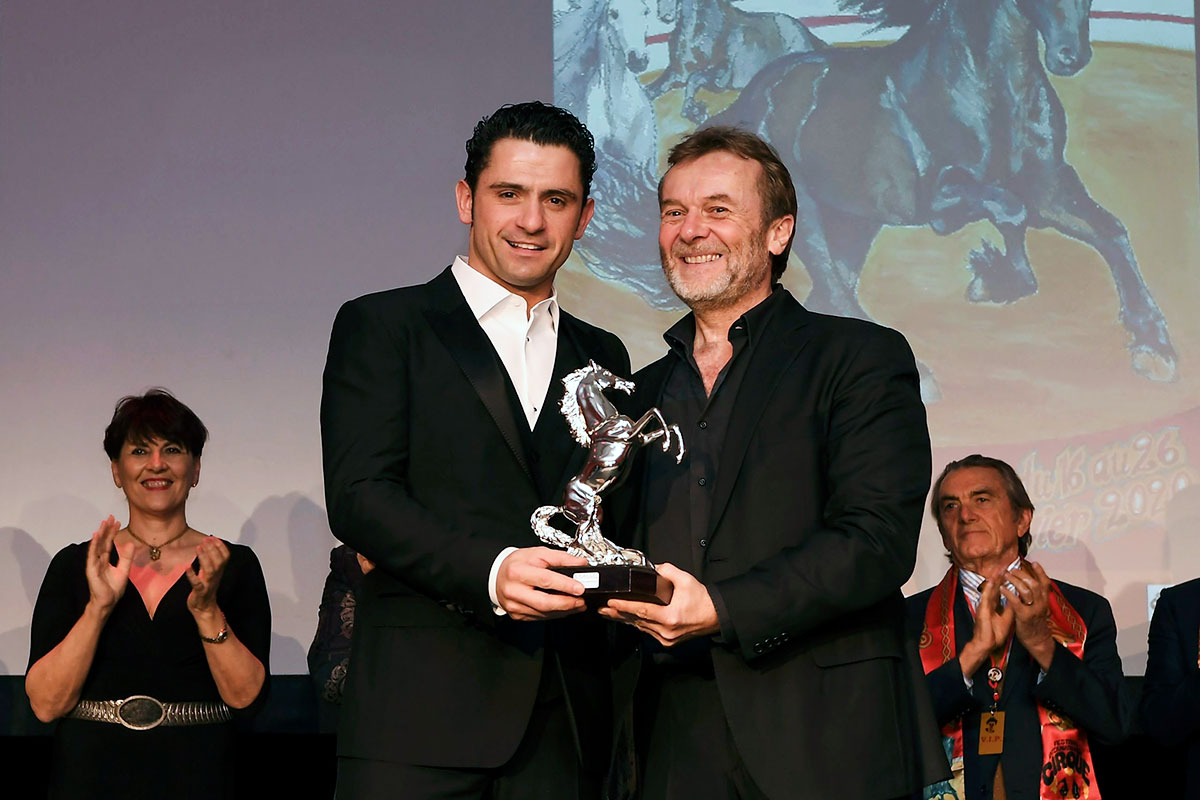 Premio Moira Orfei a Mailcol Errani al 