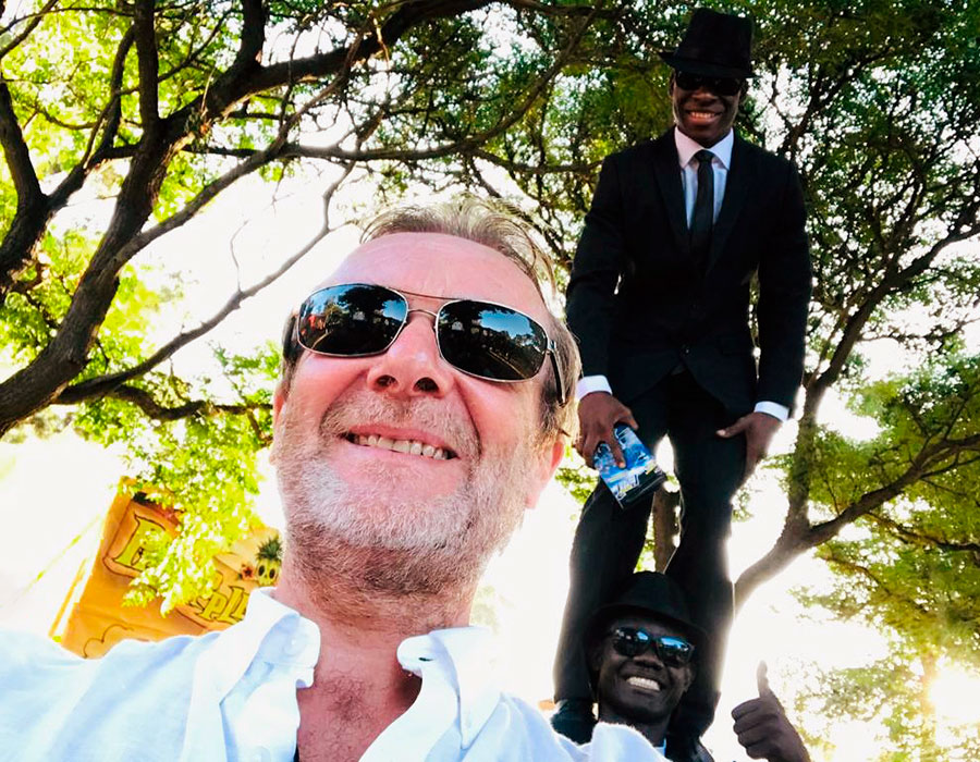 Con i Black Blues Brothers (2)