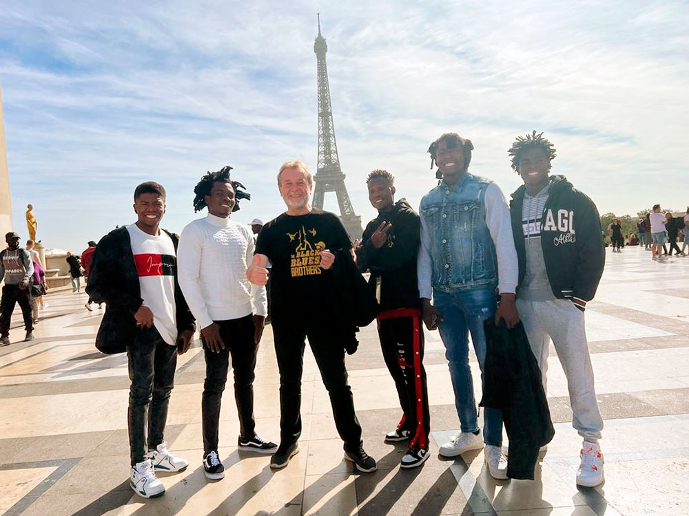 Con i Black Blues Brothers a Parigi